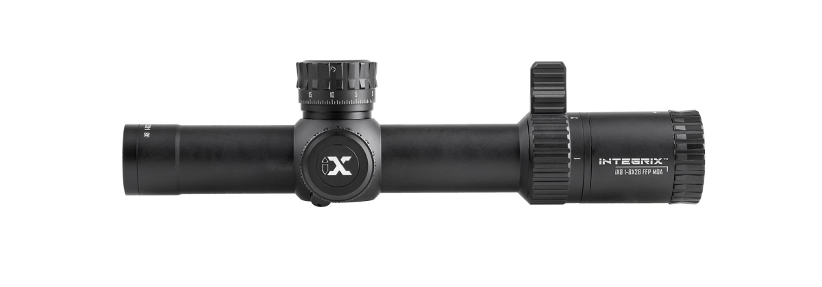 Cannocchiali Integrix, le nuove ottiche di fascia alta di Leapers Integrix iX8 1-8x28 FFP MOA