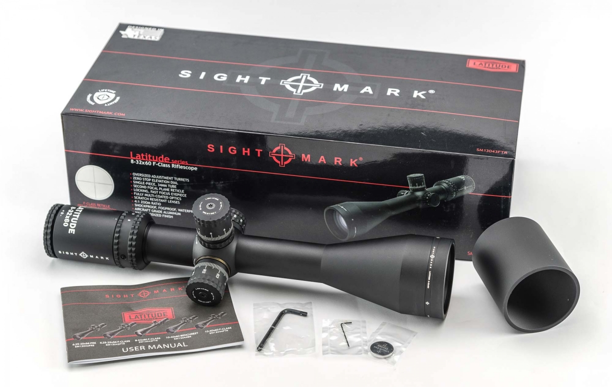 Sightmark Latitude 8-32x60 F-Class rifle scope Sightmark Latitude 8-32x60 F-Class rifle scope