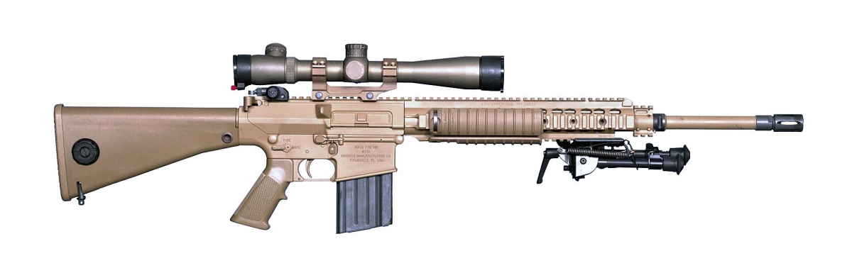 Leupold Mark 5HD 3.6-18x44 riflescope chosen by the US Army M110 SASS (Semi Automatic Sniper System)