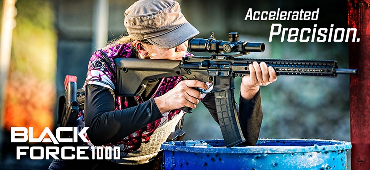La nuova linea di ottiche da competizione Nikon BLACK FORCE1000 è dedicata alle armi sportive moderne