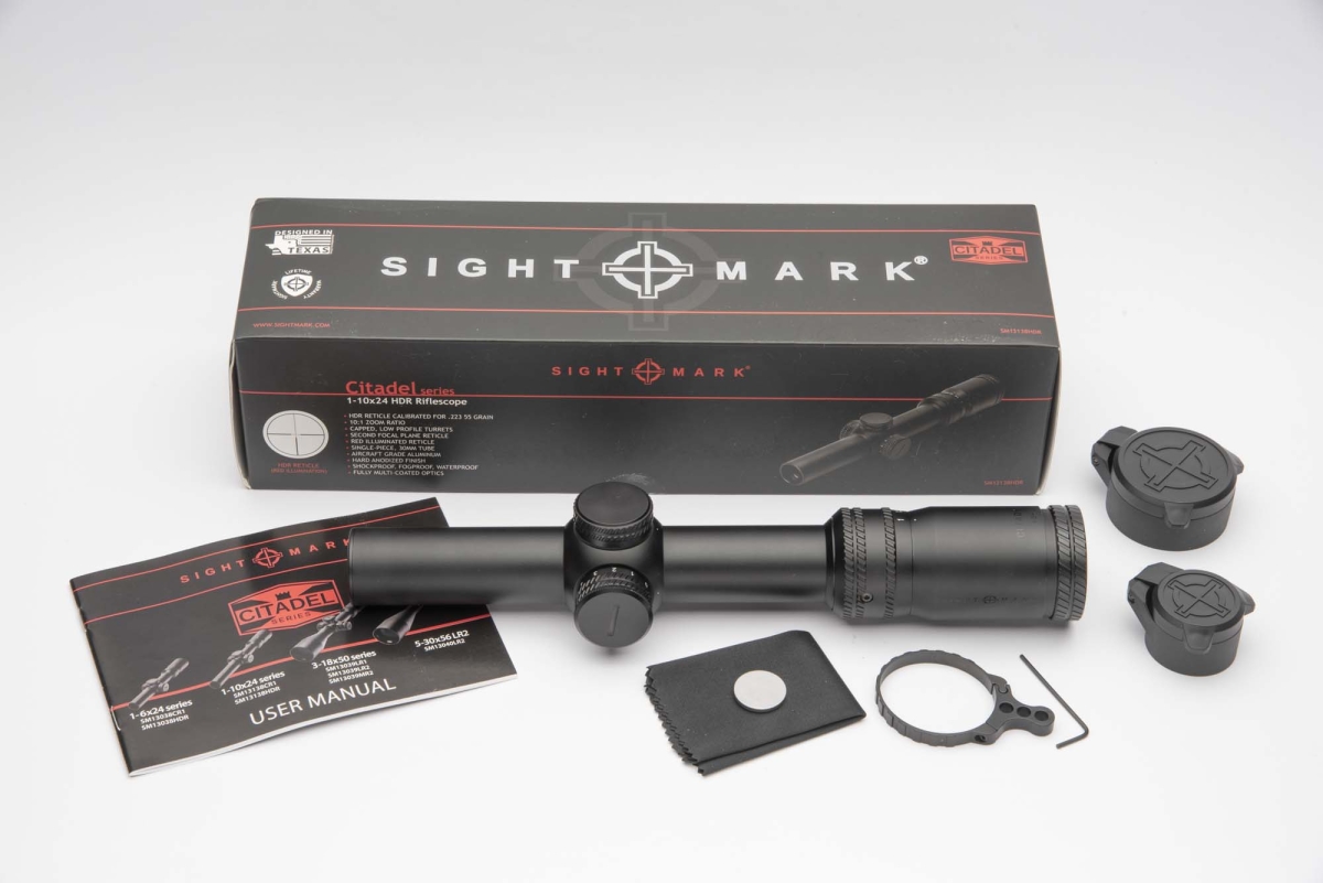 Sightmark Citadel 1-10x24 HDR, il cannocchiale multiruolo Sightmark Citadel 1-10x24 HDR, il cannocchiale multiruolo