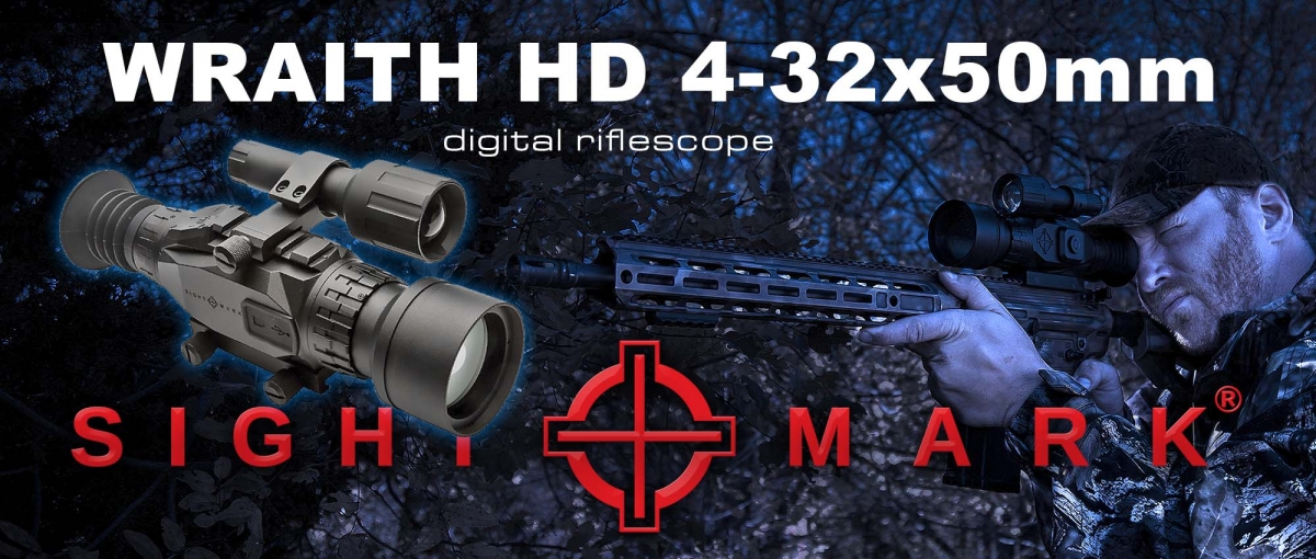 Sightmark Wraith HD 4-32x50mm digital riflescope