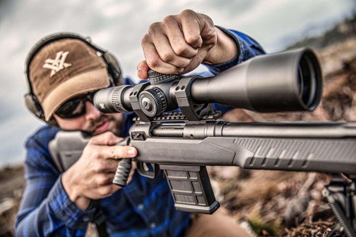Il cannocchiale da puntamento Vortex Venom 5-25x56, lanciato lo scorso 23 maggio, presenta un reticolo inciso sul primo piano focale, in versione MOA o MRAD