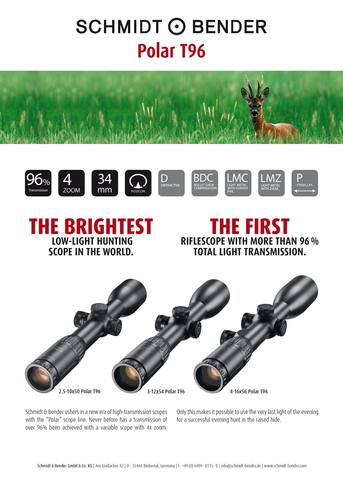 Schmidt & Bender's new products for 2017
