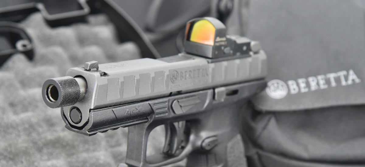 The position of the optics interface system does not allow the red dot sight to cowitness with the iron sights