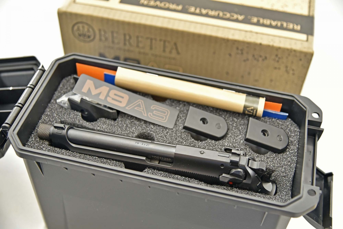 Beretta M9A3 Black: tutta nuova, tutta nera