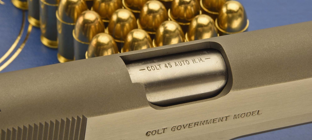 .45 ACP: è il calibro storico della Colt 1911