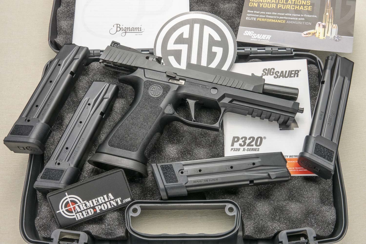 Pistola SIG Sauer P320 X-Five, modularità per il tiro dinamico