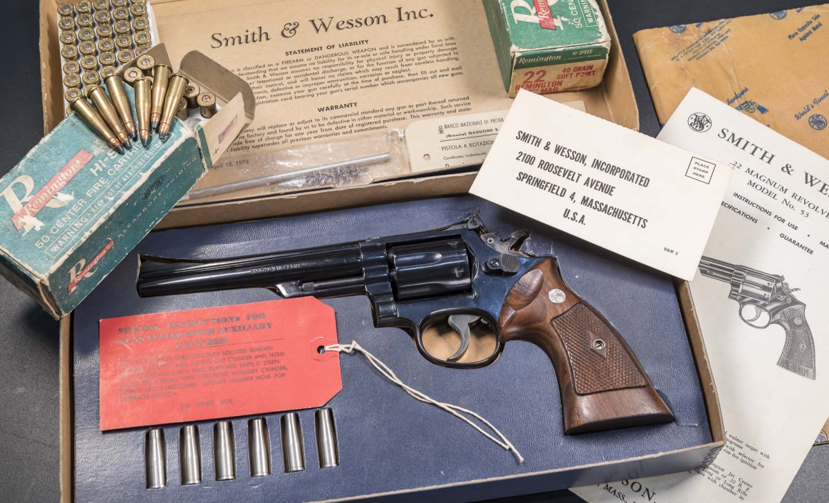 Smith &amp; Wesson Model 53: an unusual revolver in caliber .22 Remington Jet