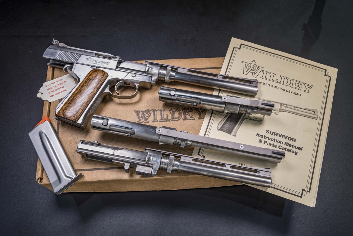 Wildey Survivor pistol: the first, the great, the original