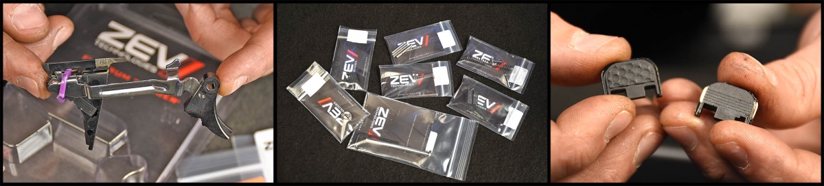 ZEV Technologies: da Glock a... Super Glock Tutti i componenti principali della pistola sono stati sostituiti con componenti ZEV
