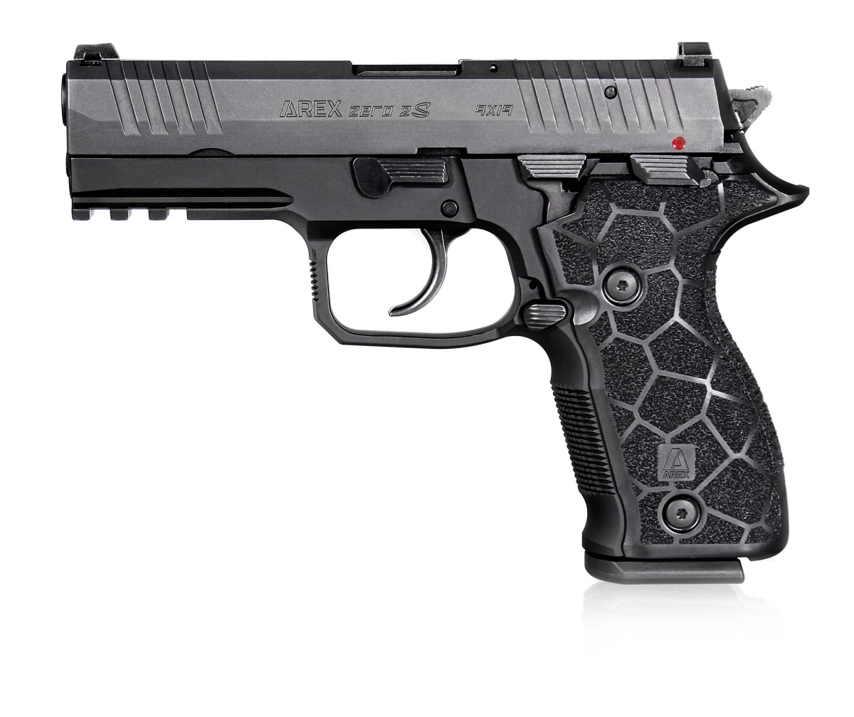 AREX Zero 2: la pistola di nuova generazione Pistola semi-automatica AREX Zero 2S calibro 9x19mm Parabellum – lato sinistro