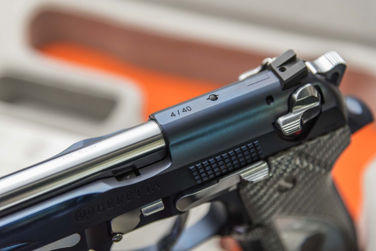 Beretta 92/98FS Fusion Blue: eleganza azzurra, in serie limitata