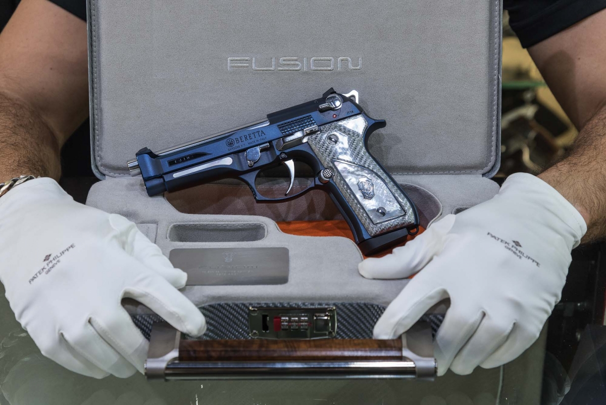 Beretta 92/98FS Fusion Blue: eleganza azzurra, in serie limitata