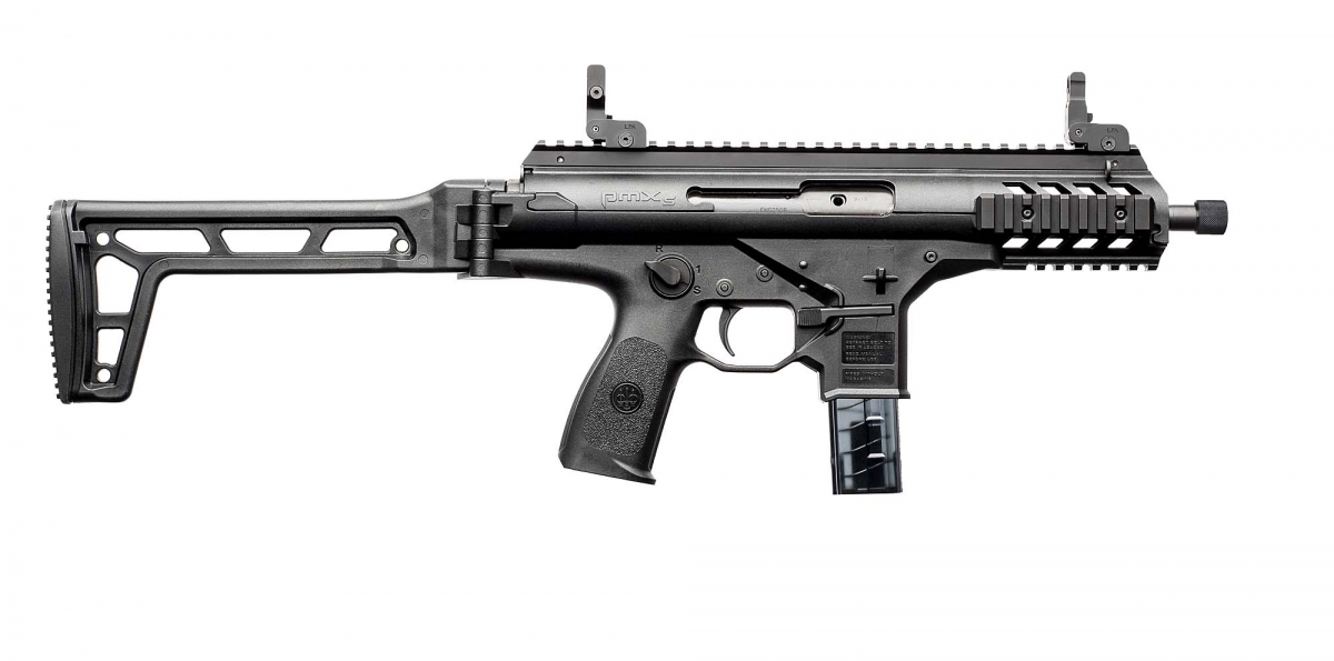 Beretta PMXs, the semi-automatic pistol-caliber carbine Beretta PMXs semi-automatic pistol-caliber carbine, right side