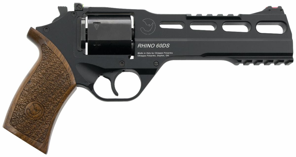 Chiappa Rhino 30DS and 60DS revolvers, now in 10mm Auto Chiappa Firearms Rhino 60DS 10mm Auto revolver – right side