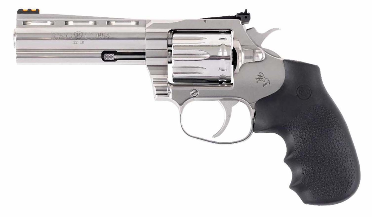 Colt King Cobra Target .22 LR: il grande revolver... di piccolo calibro Revolver Colt King Cobra Target calibro .22 Long Rifle – lato sinistro