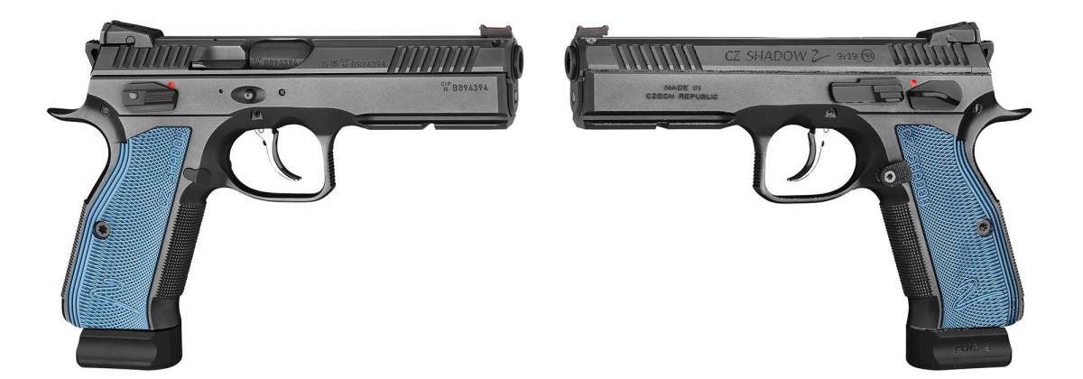 The new CZ Shadow 2 competition pistol Side views of the new CZ competition pistol