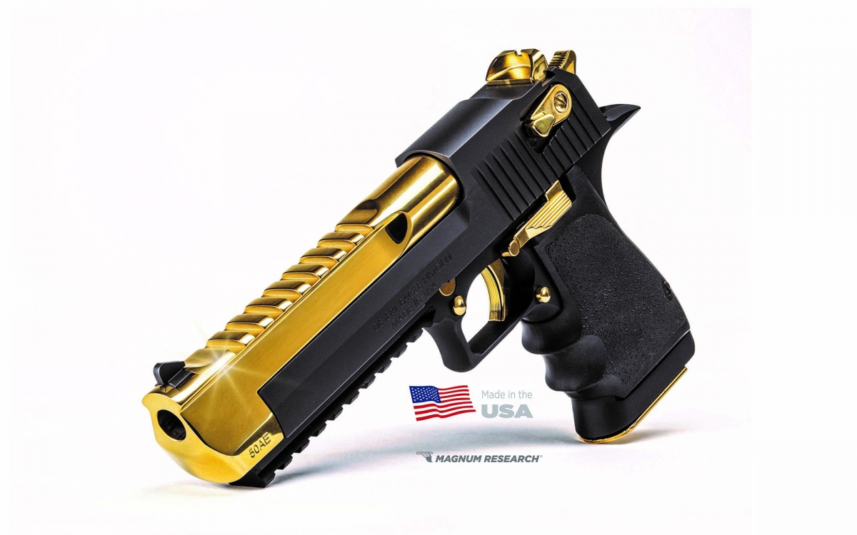 Desert Eagle: DEAGLE Black &amp; Gold