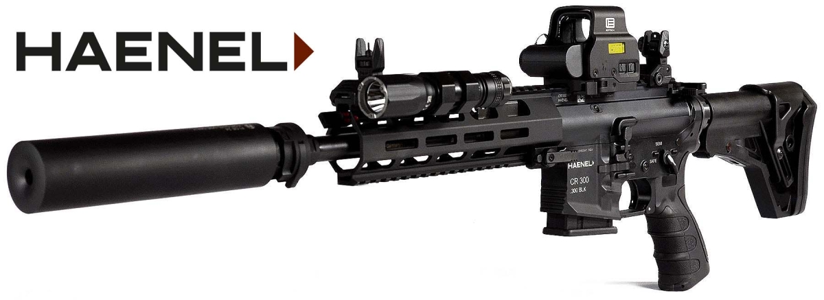 Haenel CR300 Black, il nuovo &quot;pistolone&quot; AR-15 da Paganini