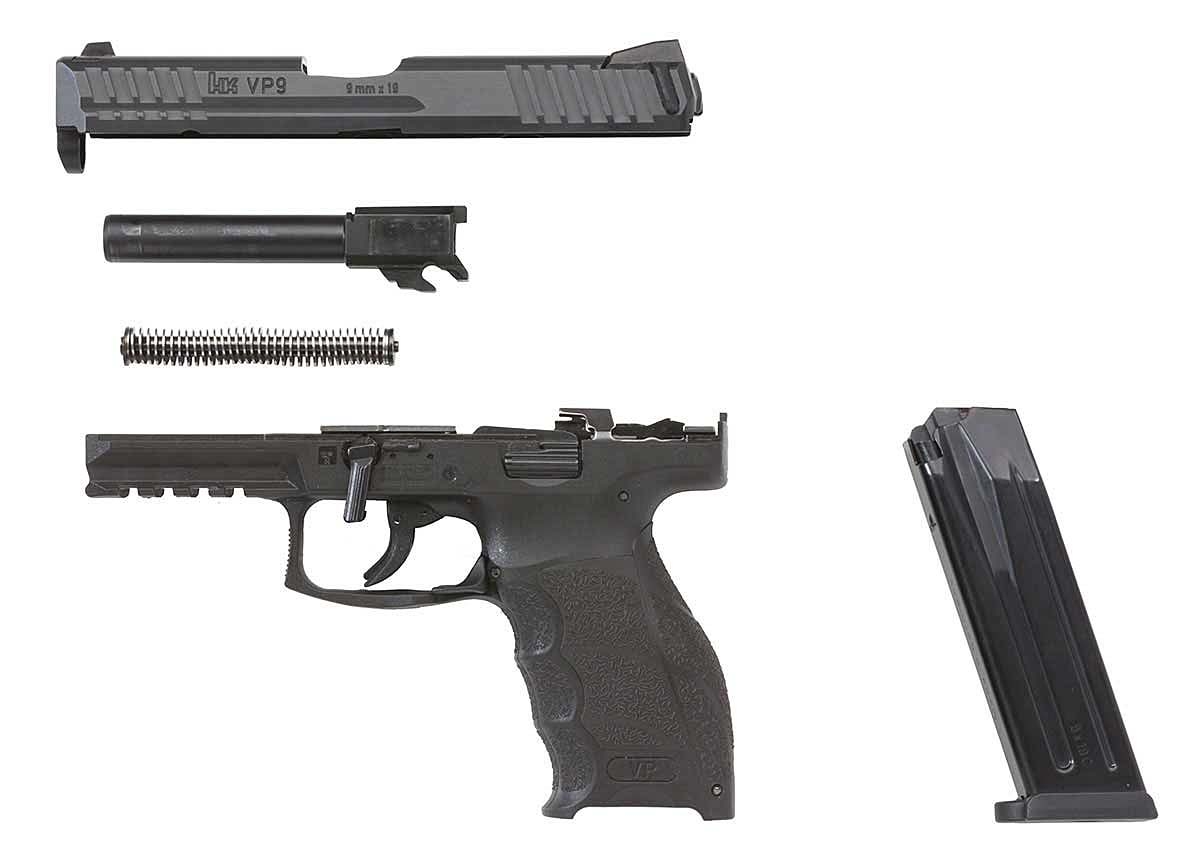 Heckler & Koch announces the VP9-B pistol Aside from the new magazine release system, the VP9-B is mechanically identical to the other variants of the Heckler & Koch VP9 series. The VP9 is only available in north America: its European counterpart is known as the SFP-9.