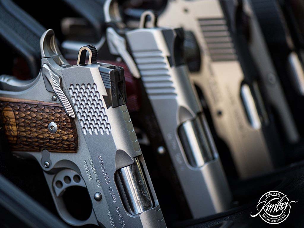 Novità 2021 sul mercato italiano, le Kimber Lightweight sono quattro pistole di derivazione 1911 con fusto in alluminio importate in Italia da Paganini