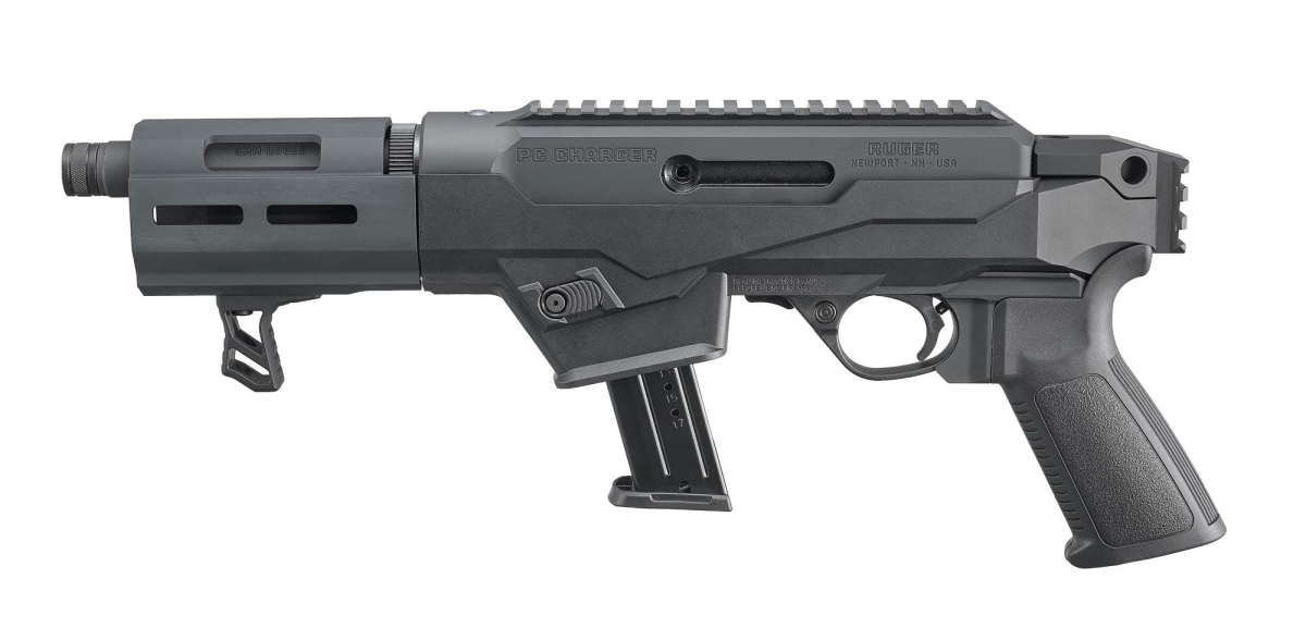Ruger PC Charger, nuova e versatile pistola semi-automatica Pistola Ruger PC Charger, lato sinistro