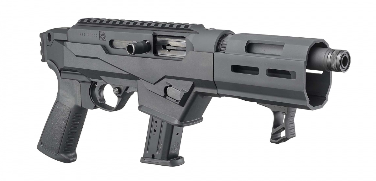 Ruger PC Charger, nuova e versatile pistola semi-automatica