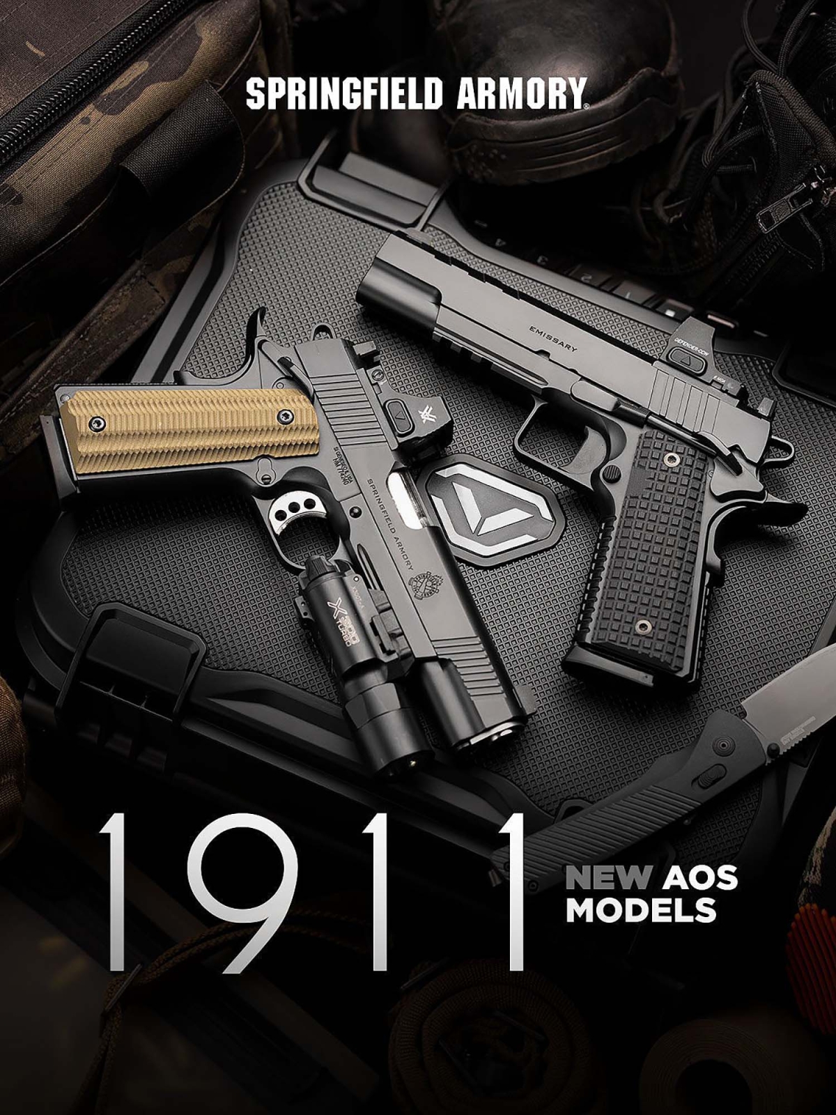 Springfield Armory AOS, la nuova generazione di 1911 optics-ready Springfield Armory AOS, la nuova generazione di 1911 optics-ready