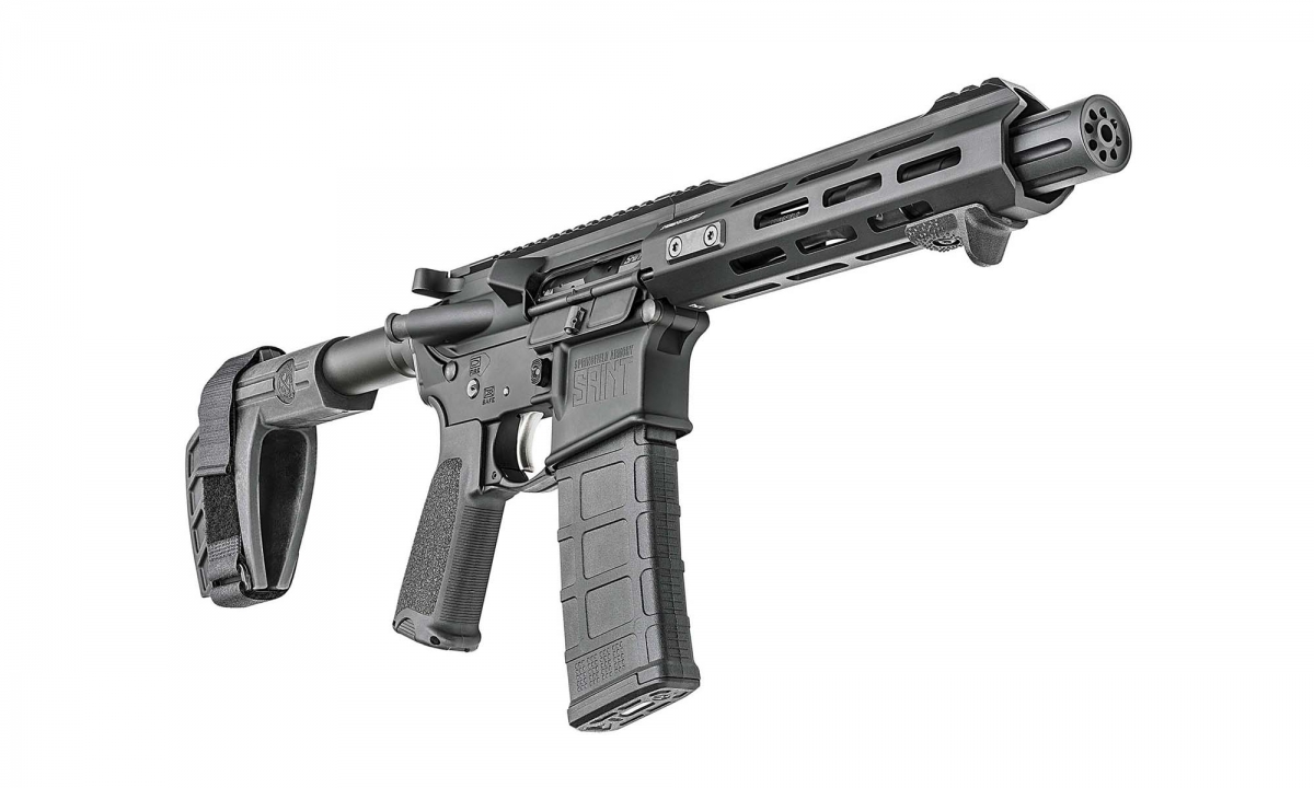Springfield Armory officially announced the launch of the SAINT AR-15 pistol