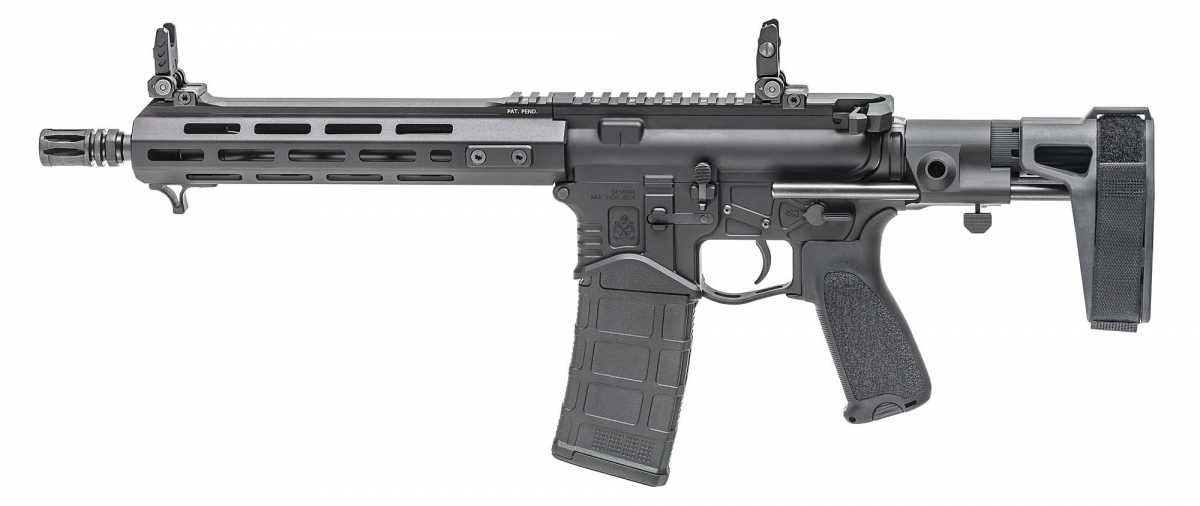 Springfield Armory introduces the SAINT Edge Pistol Springfield Armory's new SAINT Edge Pistol, seen from the left side