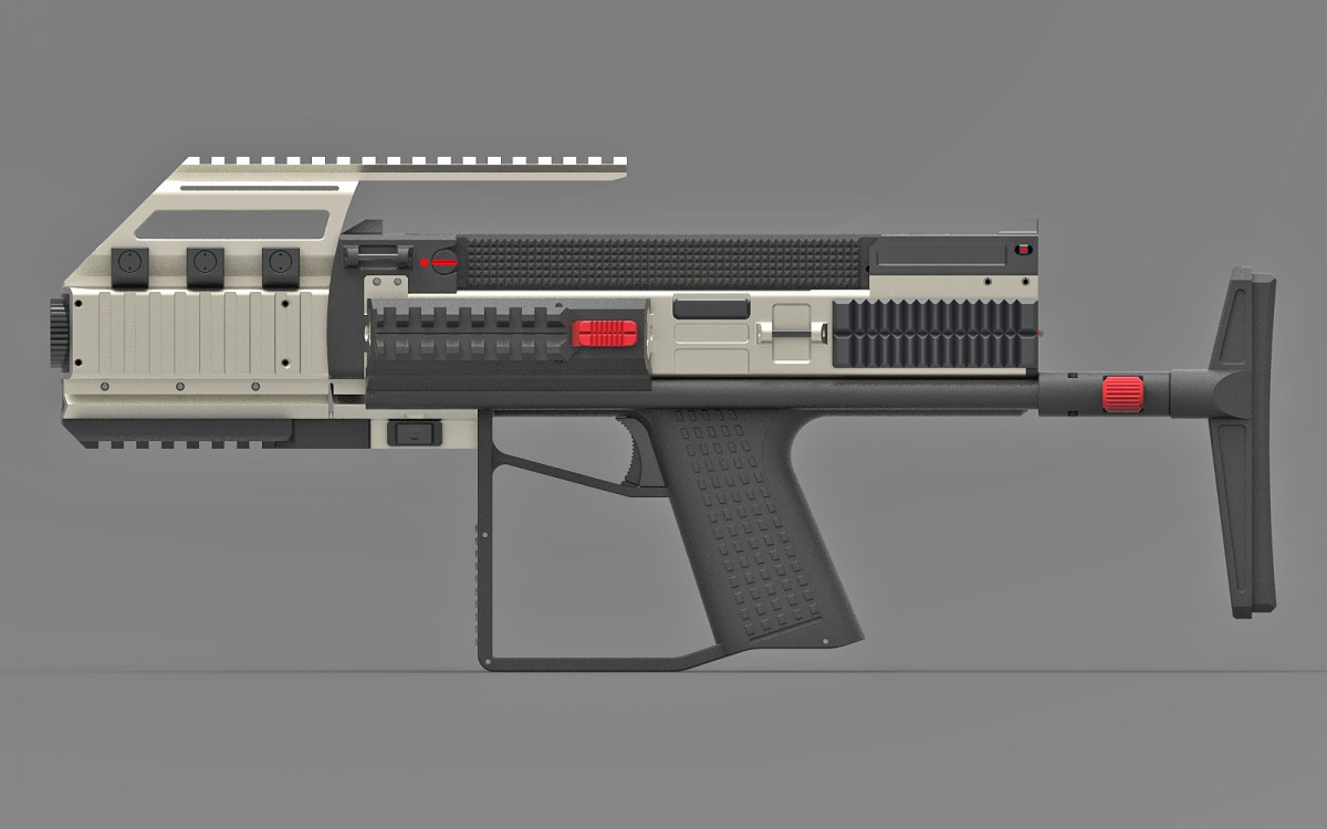 Tecnostudio Engineering&#039;s Bullpup Pistol TSE