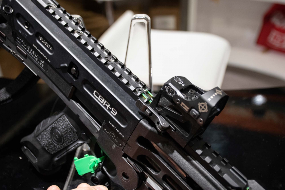 Chiappa Firearms CBR-9 Black Rhino pistol, now available in the US