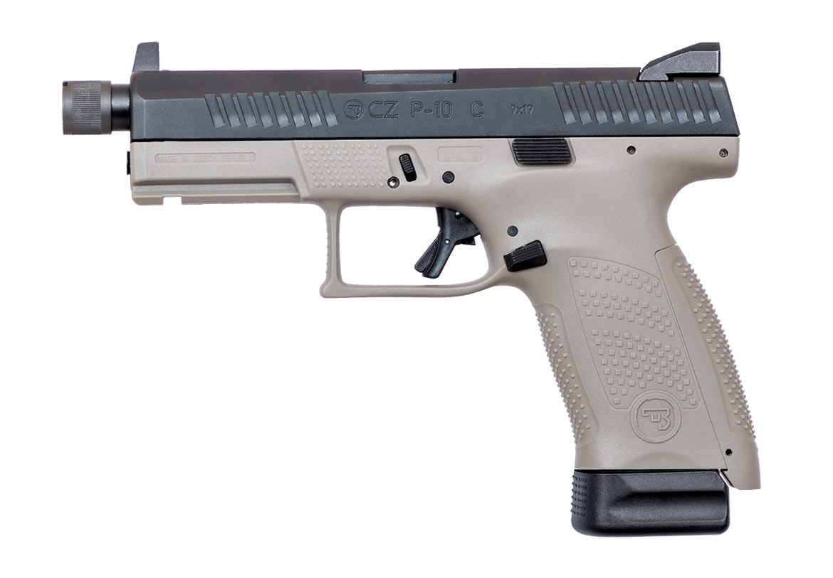 CZ P10C Urban Grey Suppressor Ready CZ P10C Urban Grey Suppressor Ready