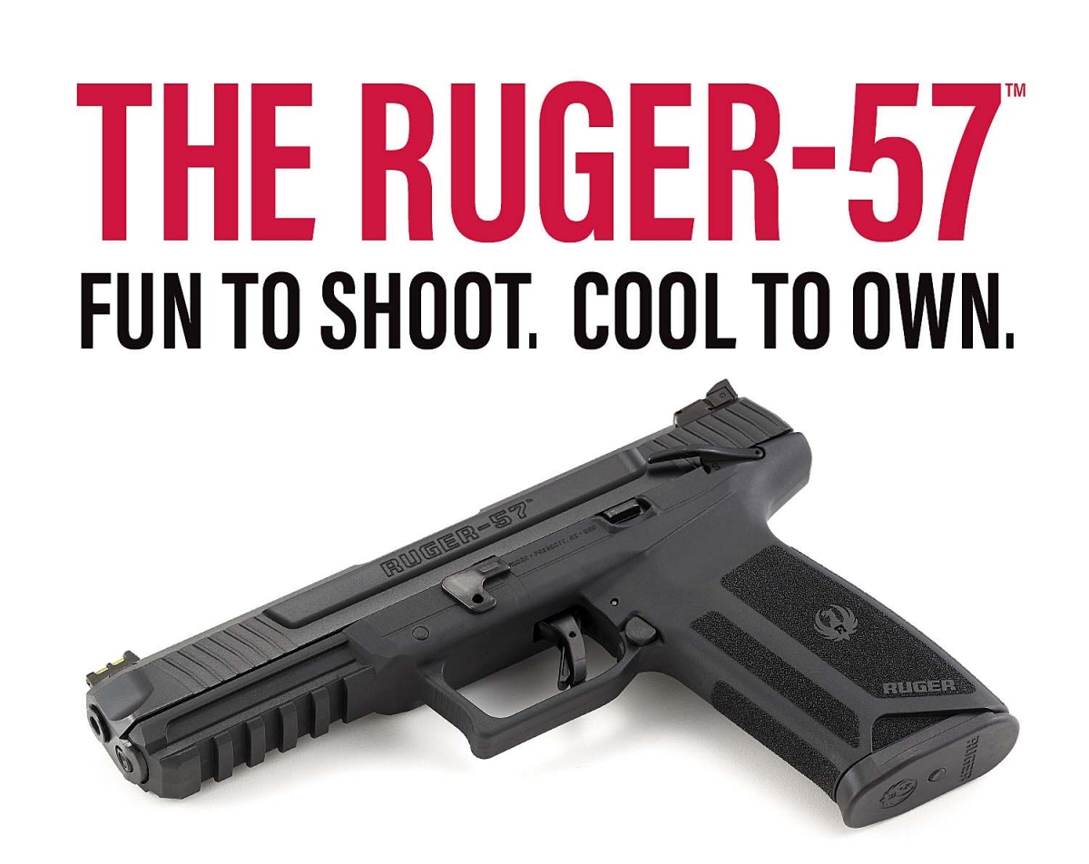 Ruger-57 pistol in 5.7x28mm caliber Ruger-57 pistol in 5.7x28mm caliber