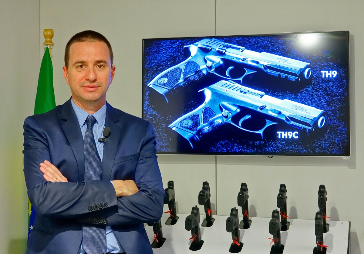 Eduardo Minghelli, International Sales and Marketing Director for Taurus Brazil