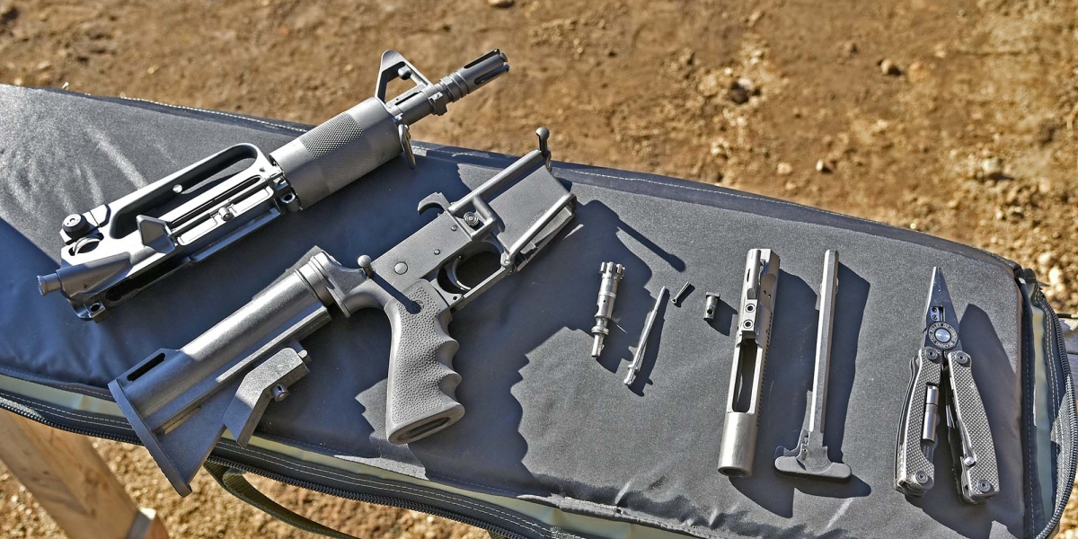 L'Olympic Arms K23B in smontaggio da campagna