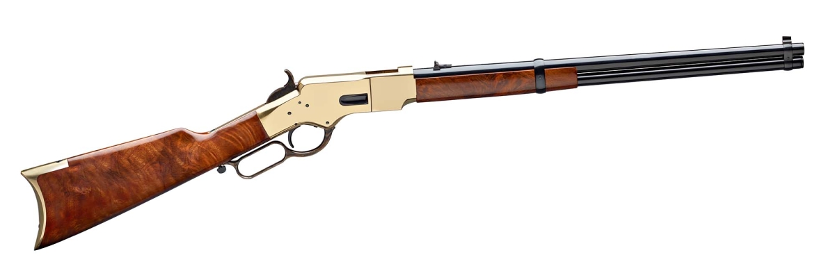 Uberti Winchester 1866 "Yellowboy": i 150 anni di un fucile leggendario Questa è la versione standard del nuovo 1866 Yellowboy presentato da Uberti. Può sembra simile alla carabina standard, ma non lo è.