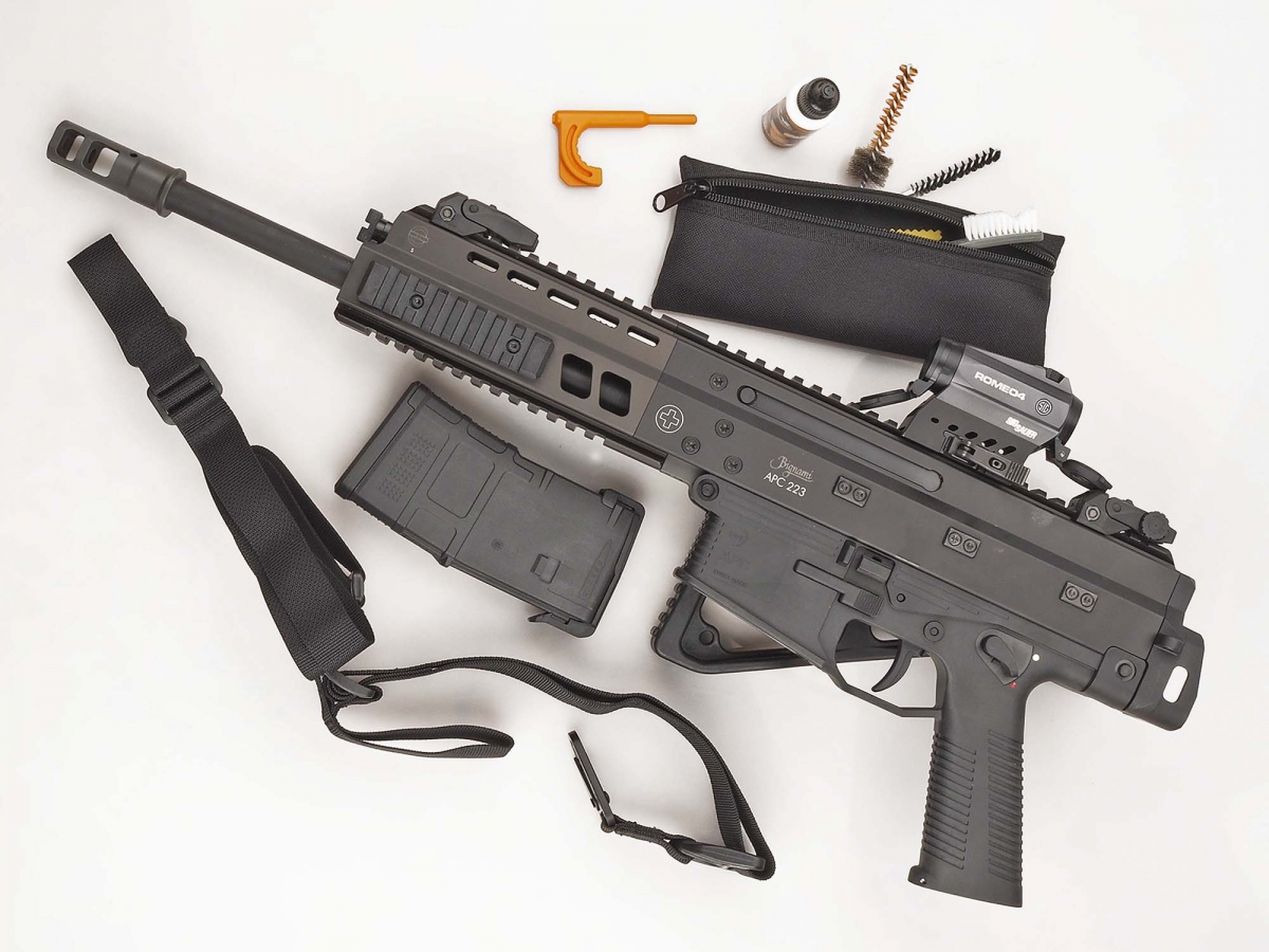 Il fucile semi-automatico APC223 della svizzera B&amp;T è un innegabile oggetto del desiderio per tutti gli appassionati di Black Rifles!