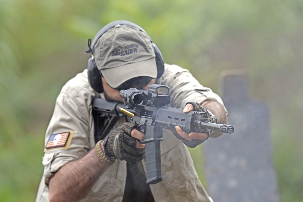 "The Puritan" on the range