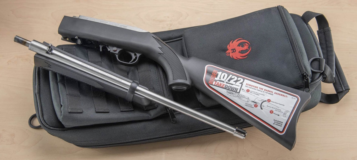 Carabina Ruger 10/22 Takedown calibro .22 Long Rifle