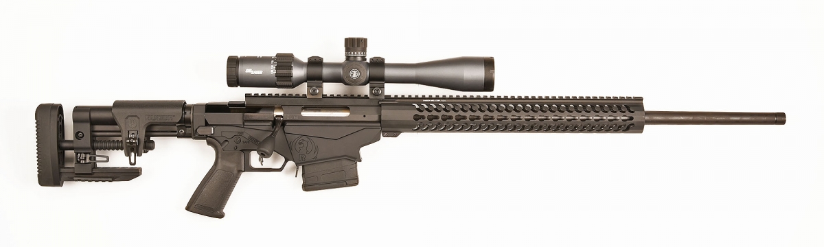 Vista destra dell'arma, con ottica SIG Sauer Tango6 3-18X44 Triplex-2P-ILL-SF-30 (opzionale) montata