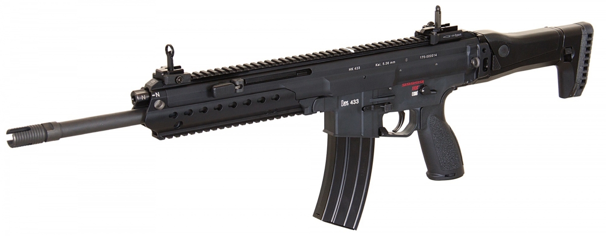 Heckler & Koch: i nuovi fucili militari HK433, HK237 e HK337 Lo Heckler & Koch HK433 potrebbe diventare il prossimo fucile d'ordinanza tedesco in sostituzione del G36
