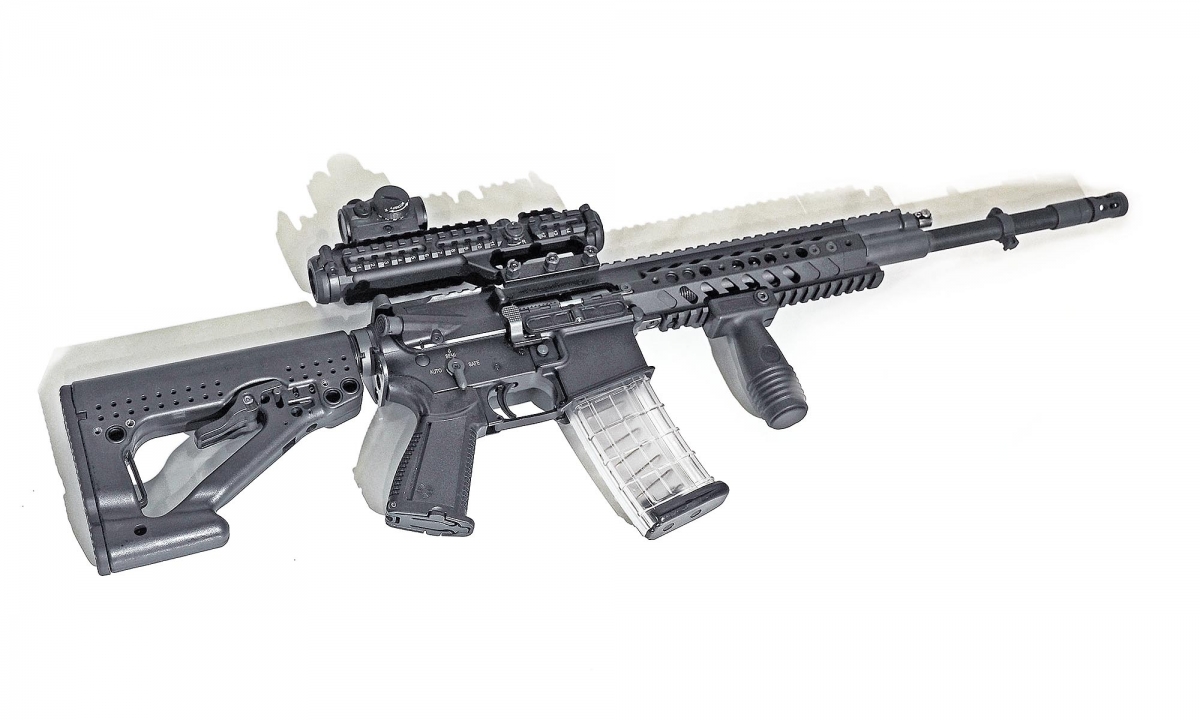 Steyr-Mannlicher showcased the STM 556 assault rifle in Nuremberg
