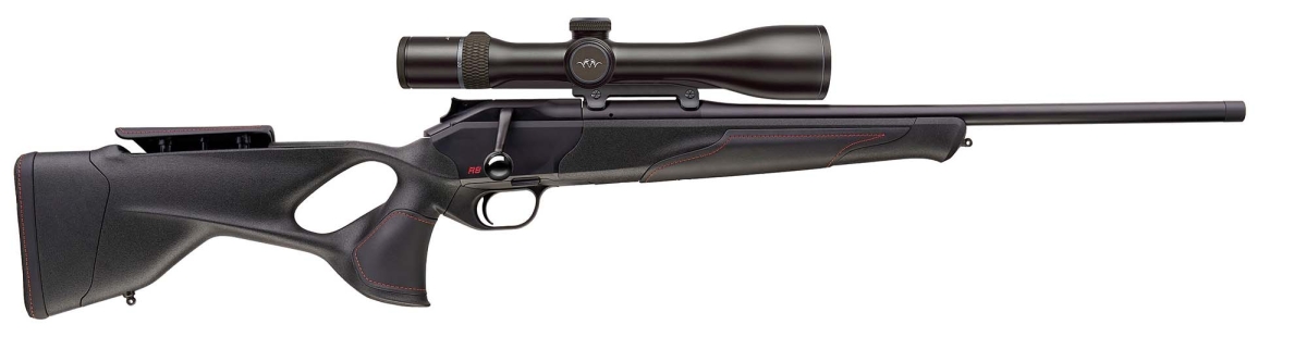 Blaser R8 Ultimate Monza straight-pull rifle: competition-level accuracy for hunting Blaser R8 Ultimate Monza straight-pull hunting rifle – right side