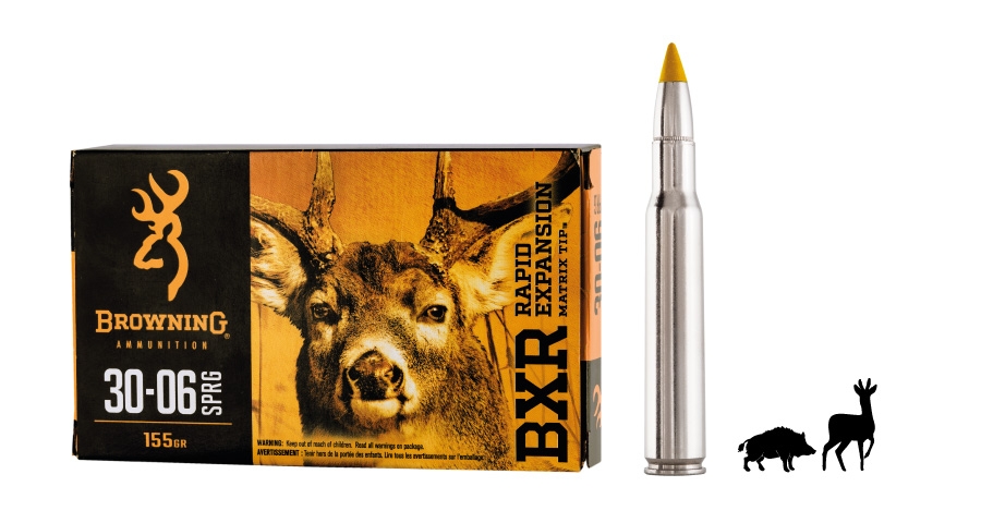 Browning new products for 2018 The Browning BXR Rapid Expansion ammunition