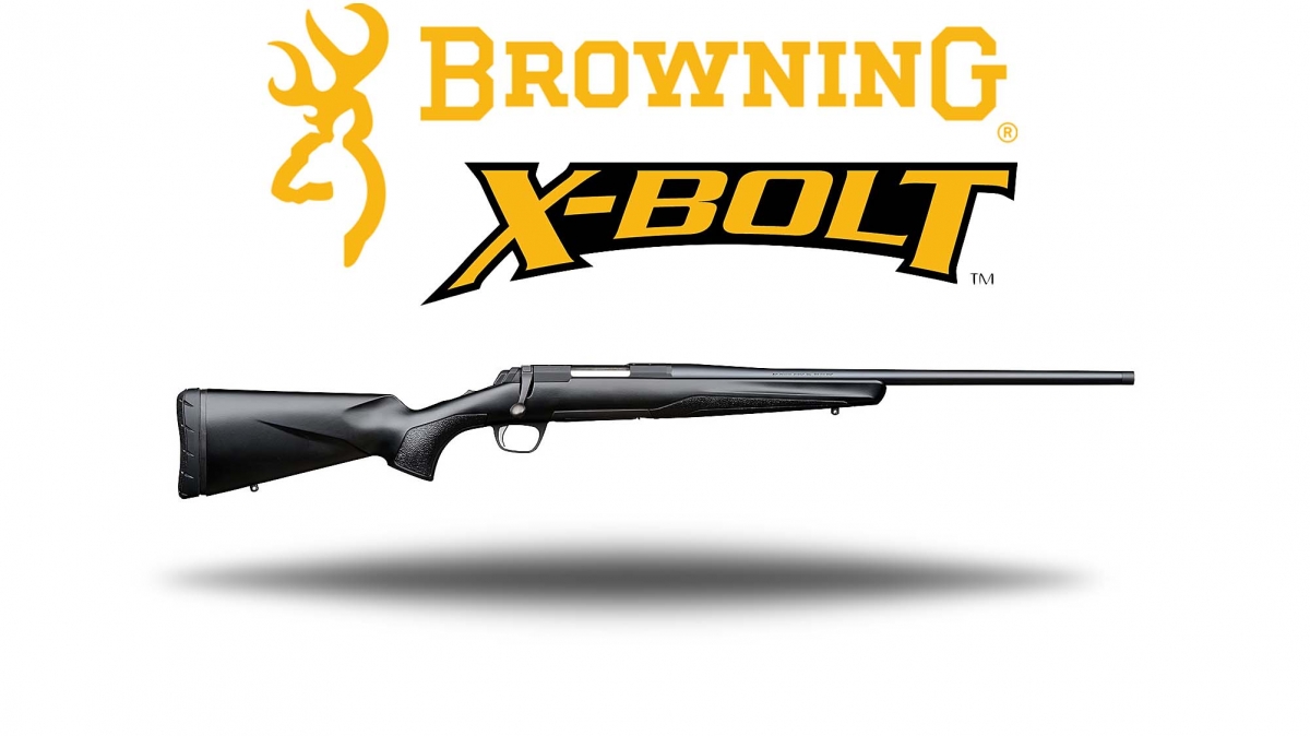 Browning lancia la carabina a ripetizione manuale X-Bolt Compo Black, disponibile in cinque popolari calibri da caccia