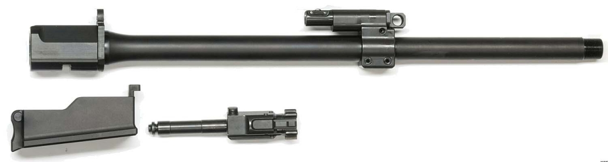 Ensio FireArms KAR-21, Finland's new Modern Sporting Rifle Replacing the barrel, bolt, magazine, and lower portion of the mag well, the user can convert the KAR-21 from 5-56mm/.223 to 7.62mm/.308, and vice-versa