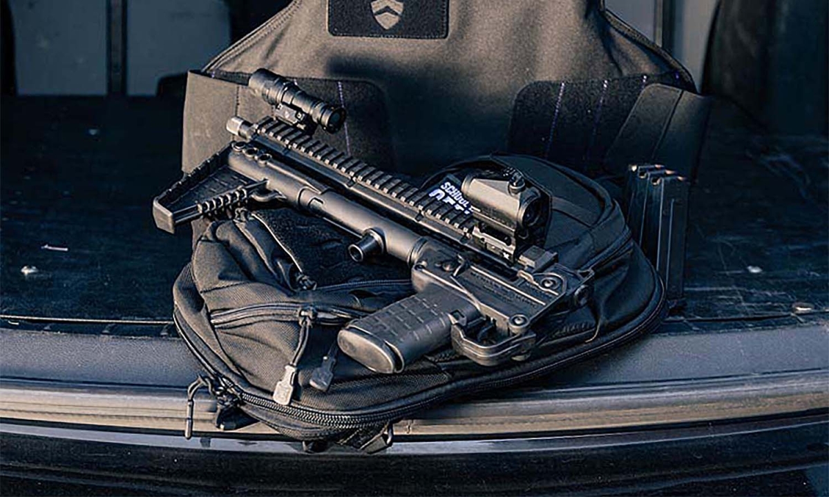 Kel-Tec SUB2000 Gen3 folding carbine, now in 5.7x28mm