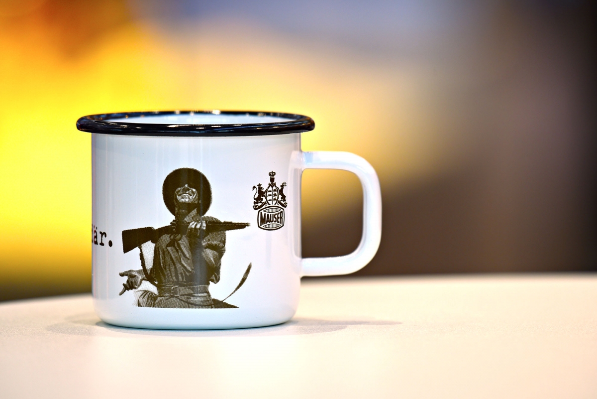 VIDEO: Mauser M12 S Manual Cocking system rifle A very traditional "African Hunter" cup with the Mauser Brand logo